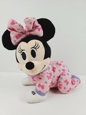 Vintage Buddies Plush Minnie Fully Jointed Buttons Retro 15"