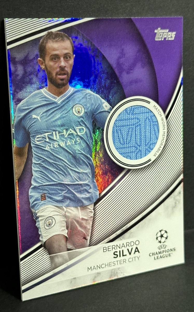 22-23 Topps BERNARDO SILVA シウバ 直筆サインカード ベルナルド シウバ Topps Merlin 直筆サイン - メルカリ