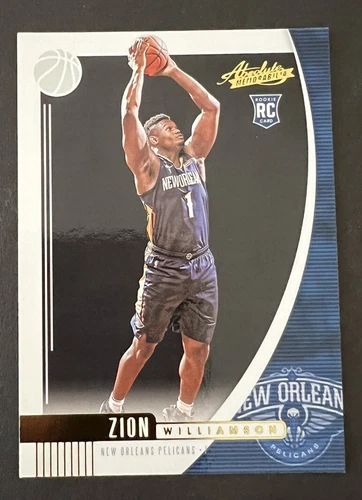2019-20 Panini Absolute Memorabilia #16 Zion Williamson RC