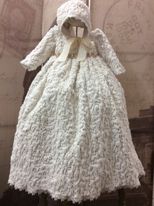 christening gown coat