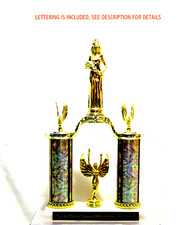 BEAUTY QUEEN BEAUTY PAGEANT TROPHY 9 COLORS