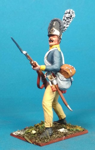 Unassembled Prussian infantry, White Metal 60 mm 1/30 Figure kit VID SOLDIERS - Picture 52 of 94
