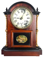 Seth Thomas Cincinnati City Series Mantle Clock Fully Serviced