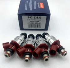 4X OEM DENSO Fuel Injectors 23250-35040 For Toyota 4Runner Pickup T100 22RE 2.4L