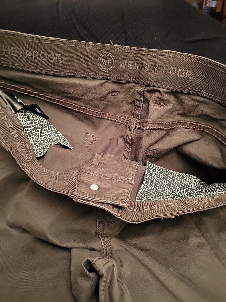 Original Weatherproof Vintage Men s Flex Utility Pants Straight Fit 6 Pockets