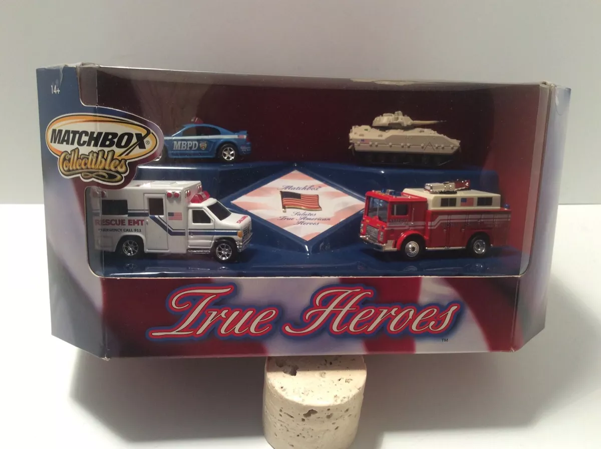 Matchbox cars fire best sale truck
