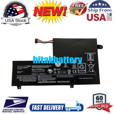 L14M3P21 L14L3P21 Battery for Lenovo 510S Yoga 500-14IBD Flex 3-1570 4050MAH US