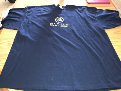 NWOT ANTHEM COLLEGE T-SHIRT BLUE 3XL