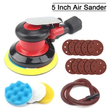 Mini 5'' Air Random Orbital Sander Car Polisher Machine Palm Sanders F Auto Body