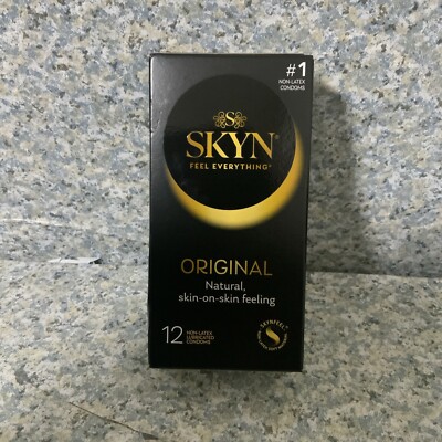  Skyn Feel Everything Original Non Latex Soft Material Condoms 12 Pack