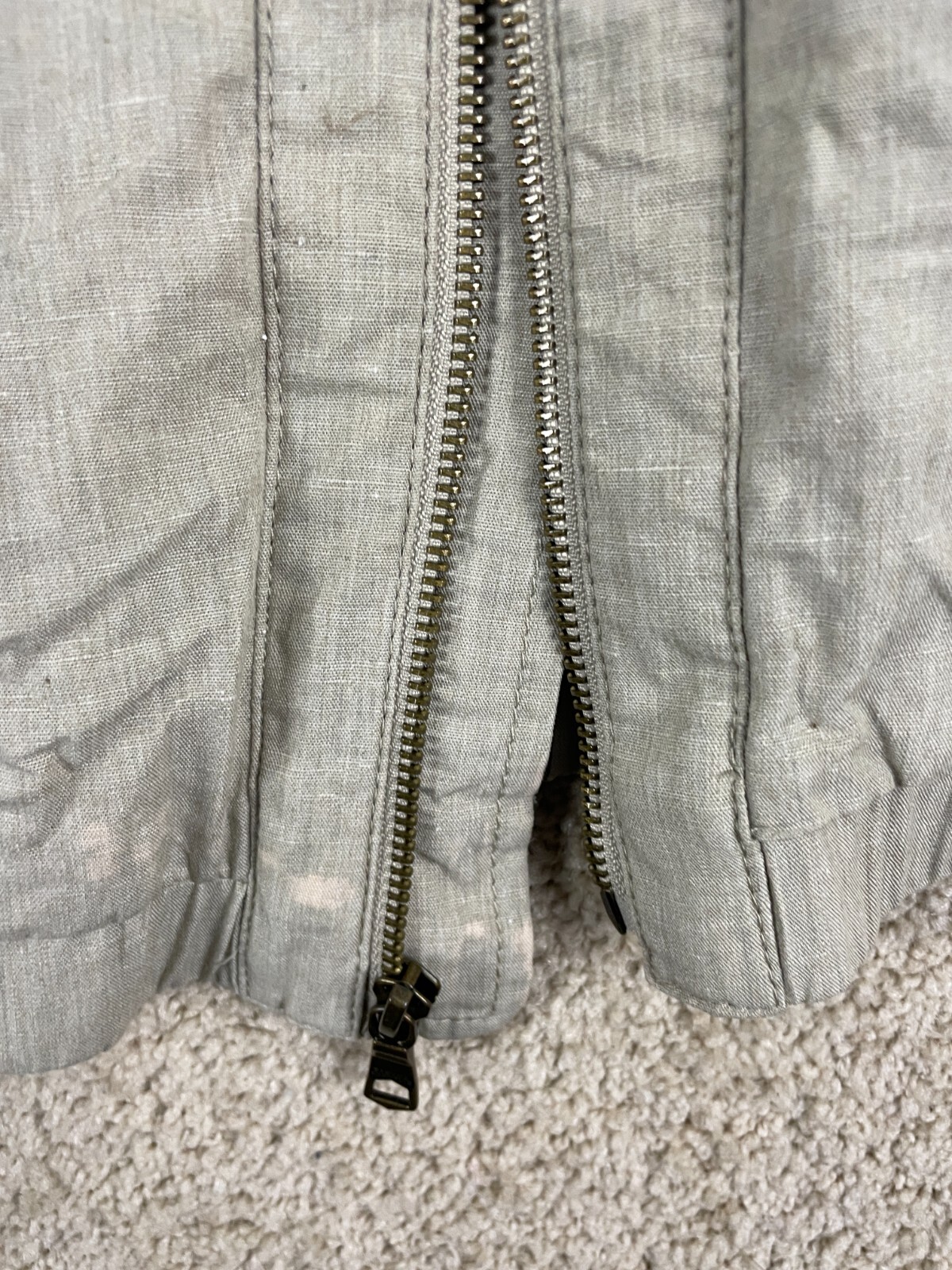 Banana Republic Basic Jacket Mens Large Lined Ful… - image 10