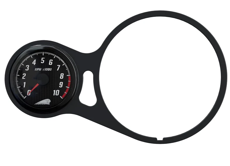 Indian Motorcycle Black Black Tachometer for 2015-2024 Scout Models   2889304-01 Foto 2 de 4