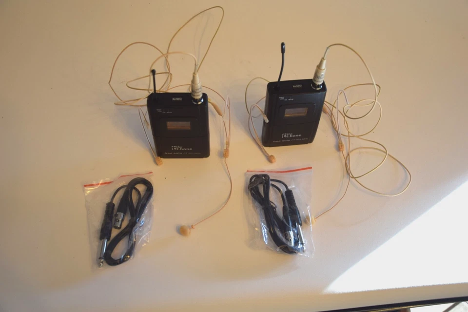 the t.bone free solo Twin PT 823 MHz Funkmikrofon Headset Top - Zustand - Bild 4 von 4