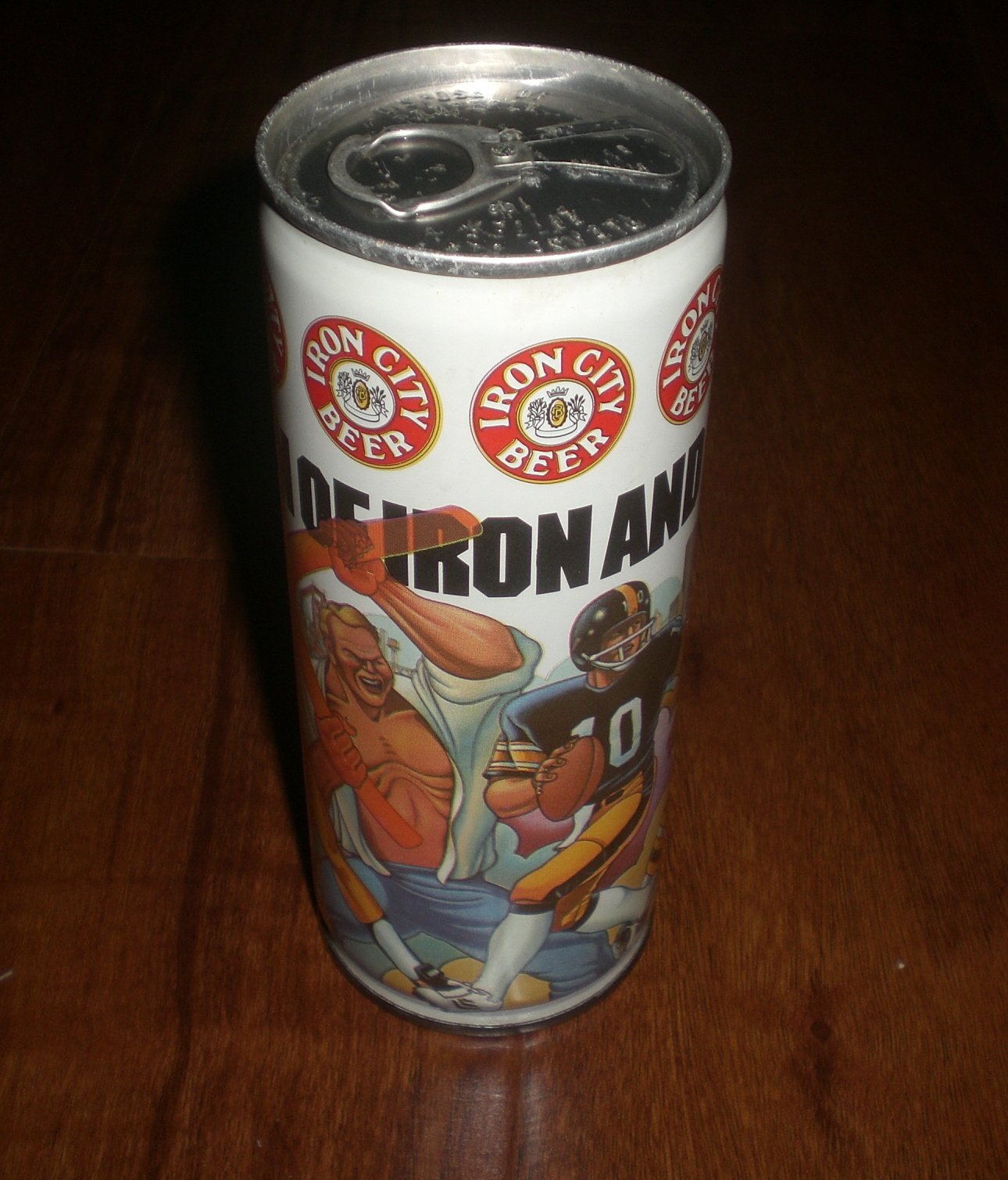 STEELERS 16 OZ. IRON & STEEL IRON CITY BEER CAN eBay