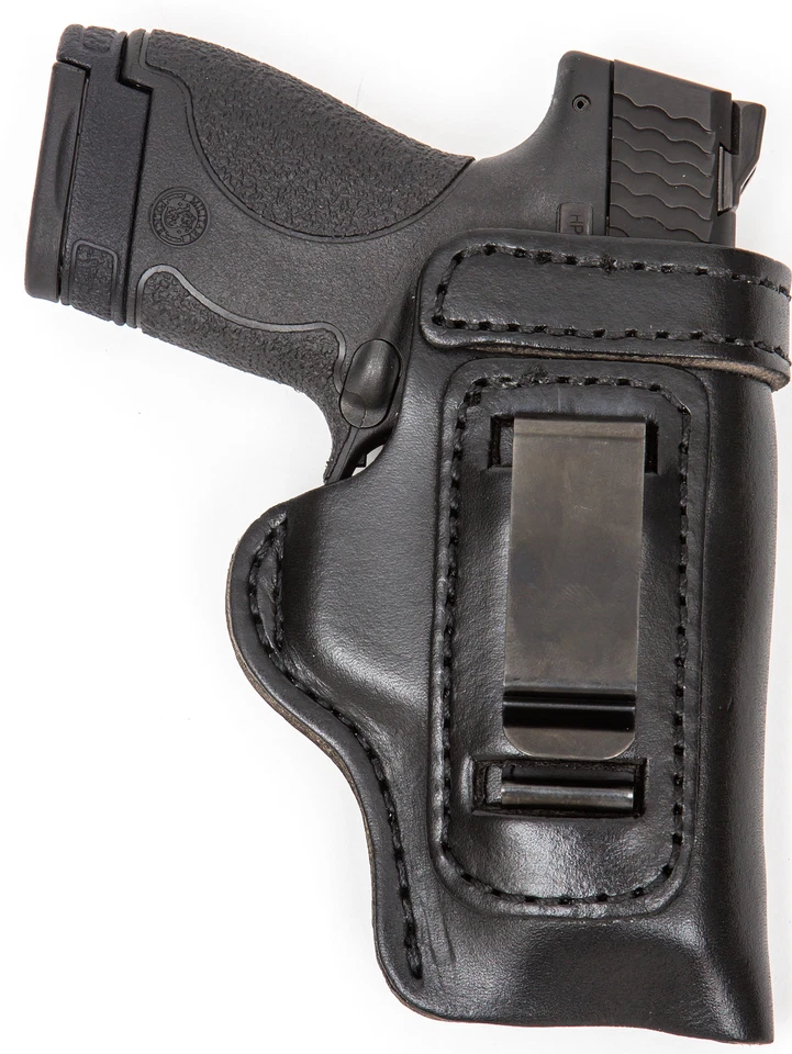 HD Concealed RH LH OWB IWB Leather Gun Holster For Colt Mustang 380 - Image 2 of 4