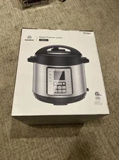 MooSoo YS60Y-L-P: Electric Pressure Cooker, Stainless Steel - Silver