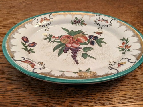 Vintage Chinese Rose Porcelain Oval Tray / Plate - Picture 3 of 4