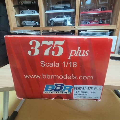 1:18 BBR Ferrari 375 Plus LE MANS 1954 Red Diecast 180pcs Limited Edition - Picture 14 of 14