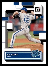 2022 Donruss #61 A.J. Alexy RR RC