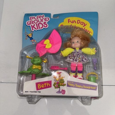 Vintage Rare ERTL Playground Kids Picnic Fun Day Pre-School Beth Tipsy Toppy