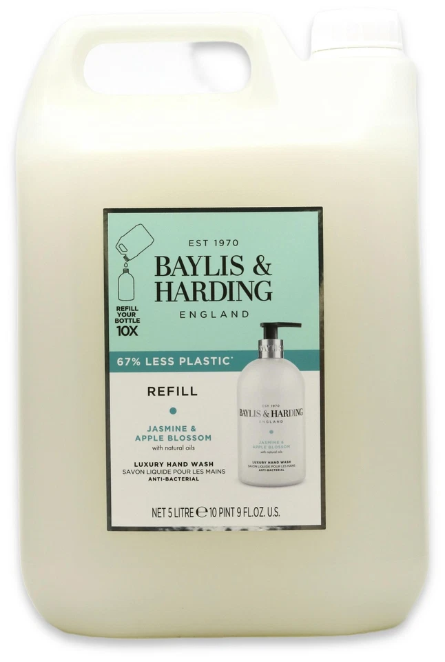 Baylis & Harding Jasmine & Apple Blossom 5 Litre Hand Wash X 1
