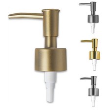 Replacement Soap Dispenser Pump Brushed Silver Monitor Brightness Creams