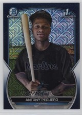 2023 Bowman Chrome Prospects Mega Box Navy Mojo Refractor Antony Peguero 06qf
