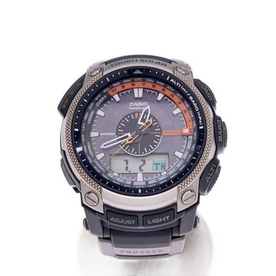 CASIO PROTREK Case Size 5.6 ×4.9cm Used Watch #769615
