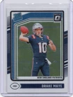 Drake Maye 2024 Donruss Optic Rated Rookie Card #229 New England Patriots