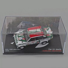 1/43 Fiat 131 Abarth 1000 Lakes Rally 1979 1 White Red Green Diecast Single 23