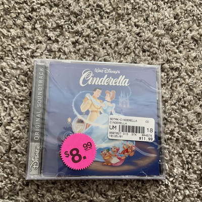 Cinderella [1950] [Original Motion Picture Soundtrack] [Remaster] CD New  Rare 50086070275|