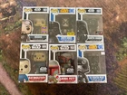 Star Wars Funko Pop Figure Lot Of 6 Exclusive Darth Vader Boba Fett Snagetooth