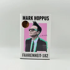 Blink 182 Mark Hoppus Signed Autographed Book Fahrenheit-182 Memoir