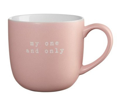 ASA Selection Tasse my one and only Henkelbecher hey! 0,6L Porzellan