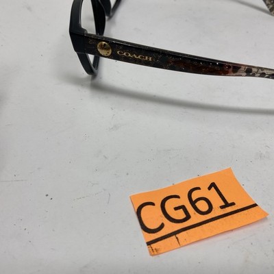 Coach HC 6082 5353 Black Wild Beast Leopard Print Eyeglasses  display picture 3