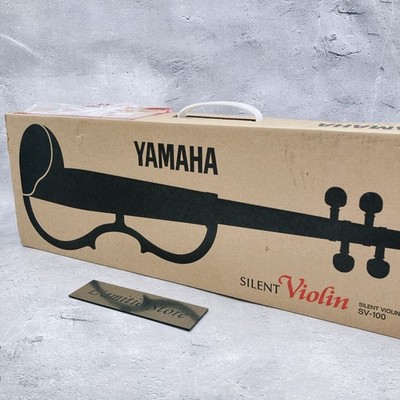 Yamaha SV-100 Silent Violin 1990's Brown Made In Japan w/Yamaha