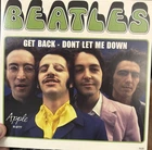 THE BEATLES GET BACK/DONT LET ME DOWN DENMARK 7 INCH VINYL SINGLE New NM