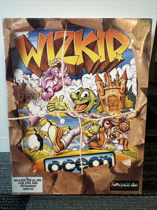 Wizkid Sensible Software - Big Box - Amiga
