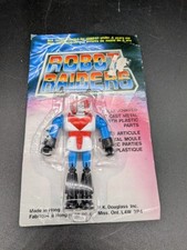 1970'S vintage ppc ROBOT RAIDERS diecast toy MOC chogokin figure Space man