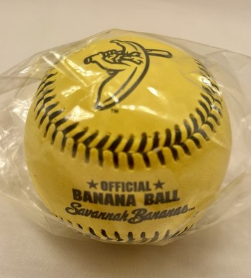 Savannah Bananas Official Banana Ball: Wilson Yellow Baseball