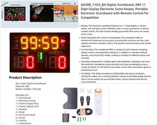 Digital Electronic Score Board ousmile GA30B 11D3 BA