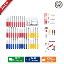 Complete Set of 40 Replacement Cutting Blades for Explore/Maker Series - Durable