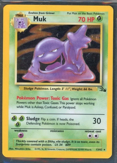 Pokemon Cards - Mug 13/62 Fossil Set Holo - eBay Live Fri 11th Jul 8:30pm (b