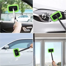 Car Windshield Cleaning Tool Car Window Glass Wiper Cleaner Brush Accessories