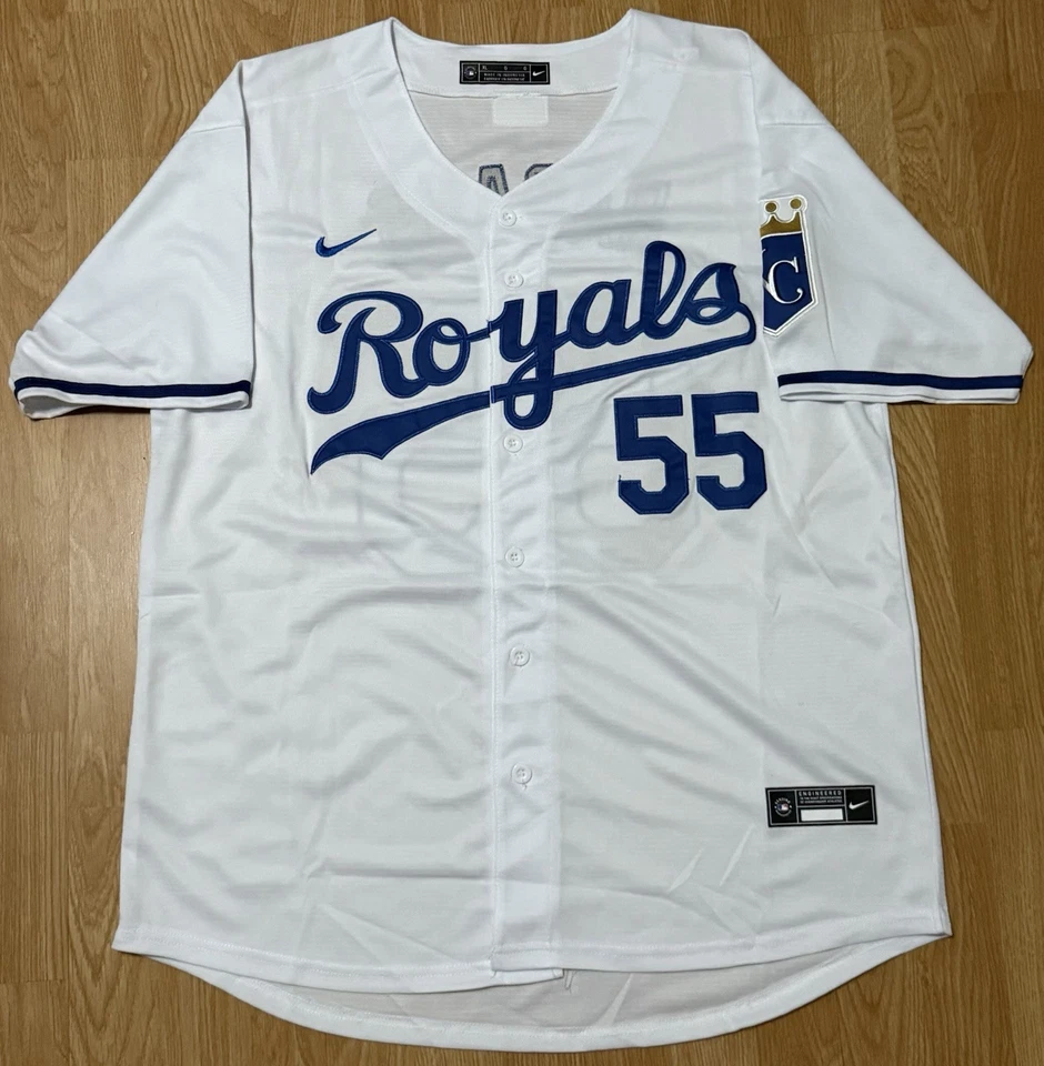 Cole Ragans Signed Autographed Kansas City Royals Home Jersey #55 Ace PSA COA - Image 3 of 3