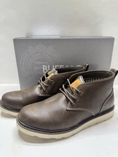 NEW Buffalo by David Bitton Metcalf Men’s Memory Foam Chukka Boot Brown 9-12