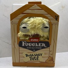 New in Box Fuggler Butt Ugly Pets Funny Monster Mr Buttons Dog ZURU 9" Plush