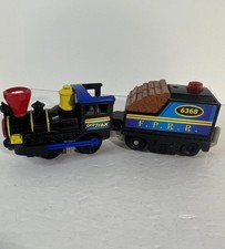 Geotrax F.P.R.R. 6368 Train Timbertown Train And Car Only Turns On