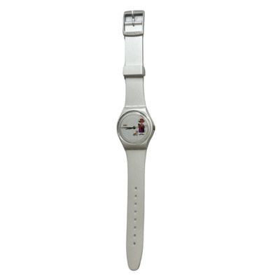 Swatch Women's The Queen's Platinum Jubilee How Majestic Watch, 34mm, White