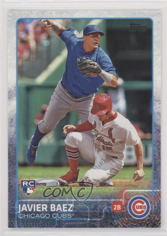 2015 Topps Javier Baez (2B Front/2B Back) #315 0h1